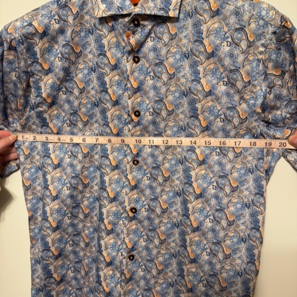 Blu by Polifroni casual shirt Men's M - Picture 5 of 6